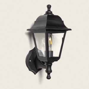 Lampa Ścienna Zewnętrzna Sennen Czarna