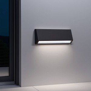 Lampa Zewnętrzna 3W Natynkowa Ścienna Prostokątna Tunez