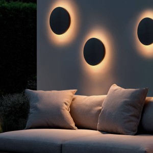 Kinkiet Ścienny LED Zewnętrzny 18W z Aluminium Regulacja CCT Blekkom M