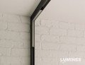 LUMINES GENESIS Lampa liniowa LINEAR kątowa wertykalna 24 W 4000 K czarna