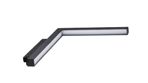 LUMINES GENESIS Lampa liniowa LINEAR kątowa wertykalna 24 W 4000 K czarna