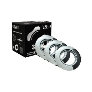 9 x OPRAWA OPRAWKA HALOGENOWA NIKIEL RUCHOMA LED