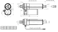 Elektryczny siłownik liniowy LA15 24V 6000N