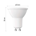 Żarówka LED Classic MR16 biały/ GU10 / 3 W (32 W) / 345 lm / zimna biel