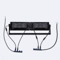 Naświetlacz LED 400W Stadionowy, 160 lm/W, IP66, LIFUD, Regulowany 0-10V, Poziomy Montaż - 4000K Biały Neutro - LED Ledkia -…