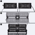 Naświetlacz LED 800W Stadionowy 160 lm/W IP66 LIFUD Regulowany 0–10V Poziomy - 4000K Biały Neutro - LED Ledkia - zdjęcie 7