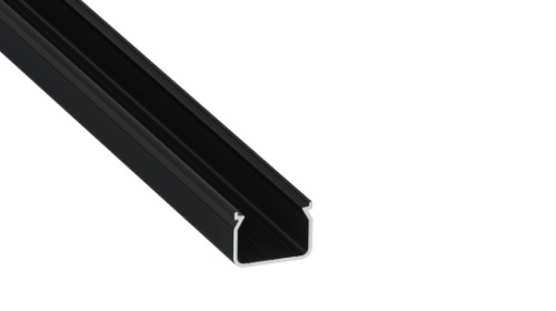 Zestaw TEKKNI HOM czarny, klosz mleczny 2,02 m – profil LED TEKKNI LedLabs – wroled.pl