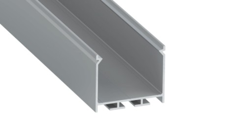 Zestaw TEKKNI NORS srebrny, klosz mrożony  3 m – profil LED TEKKNI LedLabs – wroled.pl
