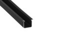 Zestaw TEKKNI SKAGEN czarny, klosz mleczny 2,02 m – profil LED TEKKNI LedLabs – wroled.pl