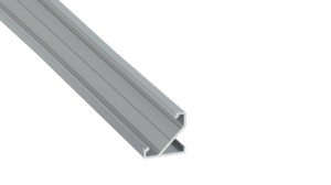 Zestaw TEKKNI BARDE srebrny, klosz mleczny 2,02 m