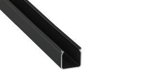 Zestaw TEKKNI HELSE czarny, klosz mleczny 3 m