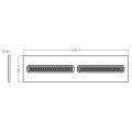 Panel LED 120x30cm 30W 4200lm CCT Stripe LIFUD — ciepła biel — zdjęcie 3