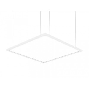Panel LED 60x60 cm 40W 4000lm Micropryzmatyczny  (UGR17) LIFUD + Zestaw zawieszenia linkowego — neutralna biel