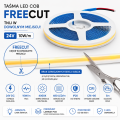 Taśma LED COB FreeCut 24V 10W/m 4000K Neutralna IP20 5m