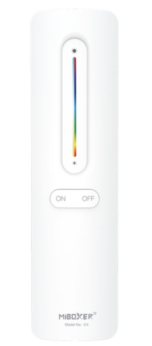 Pilot LED C4 1-strefowy RGB / RGBW / RGBCCT biały