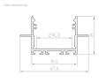 Profil LED - P22-2 Tech Light