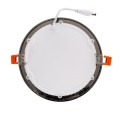 DOWNLIGHT LED60 VEGA-R BLACK 12W NW 4000K
