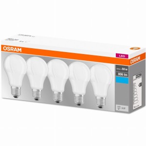 OSRAM LEDVANCE Żarówka LED Base Classic A60 8,5W 806lm E27 barwa naturalna 4000K (5szt)