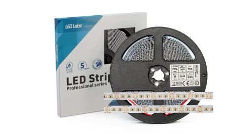Taśma PRO 3Y 24V 1200 LED 2216 SMD 15W CW RA90