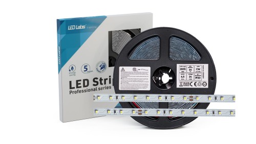 Taśma PRO 3Y 24V 320 LED 2835 SMD 6.5W CW 130lm/W