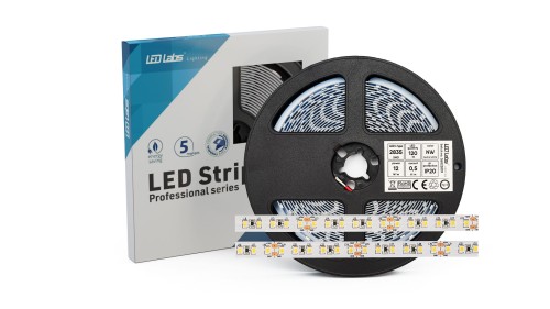Taśma PRO 3Y 24V 600 LED 2835 SMD 12W NW IP65HS