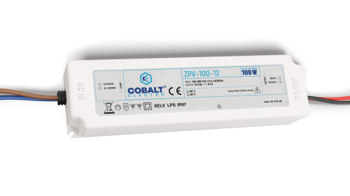 Zasilacz impulsowy CobaltElectro ZPV 12V 100W IP67