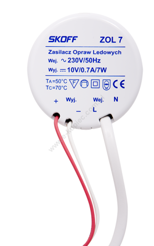 ZASILACZ LED DO OPRAW TANGO RUEDA SKOFF ZOL 7 W