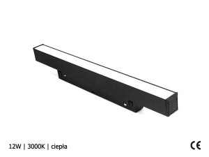 Magnet System Lampa LED 12W 3000K 30cm