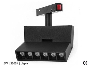 Magnet System Reflektor LED 6W 3000K 11cm