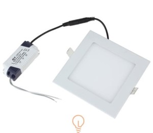 Panel LED 24W kwadratowy podtynkowy EKO