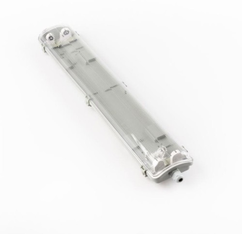 Zestaw Oprawa hermetyczna 2x60cm + świetlówki LED