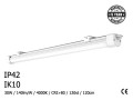 OPRAWA LINIOWA 30W / 140lm/W / 4000K / CRI>80 / 120st / IP42 / IK10 / 120cm
