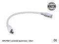 OPRAWA LINIOWA 30/40W łącznik / 30cm