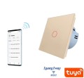 Włącznik dotykowy Tuya WIFI pojedynczy ivory zestaw WELAIK ®