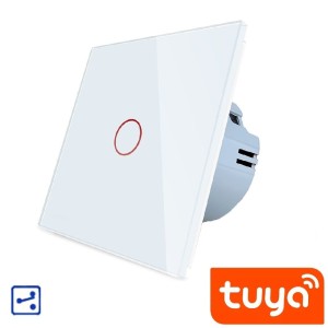 Włącznik schodowy - krzyżowy WIFI zestaw biały WELAIK ®