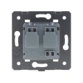 Gniazdo FR-15 kolor srebrny WELAIK ®
