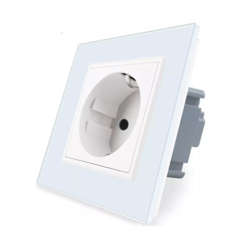 Gniazdo 230v schuko kolor biały WELAIK ®