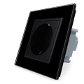 Gniazdo 230v schuko kolor czarny WELAIK ®