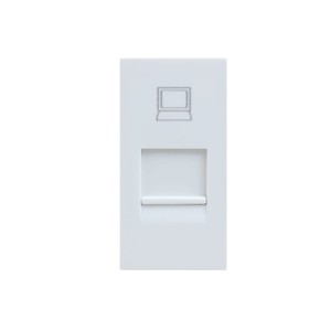Moduł RJ-45 cat 6 biały WELAIK