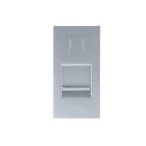 Moduł RJ-45 cat 6 srebrny WELAIK