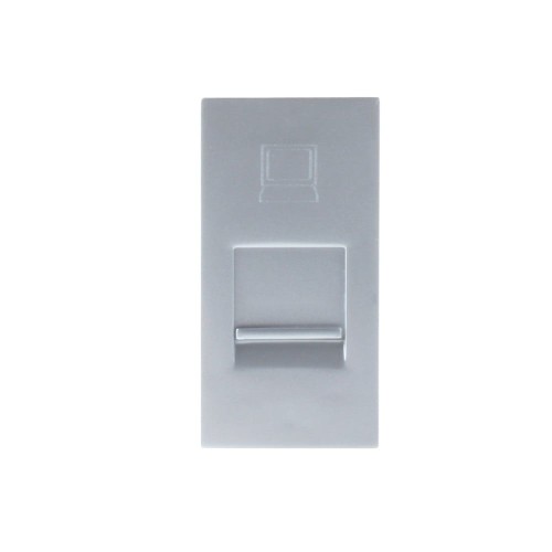 Moduł RJ-45 cat 6 srebrny WELAIK