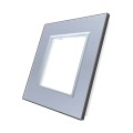 Ramka do gniazdek modułów srebrna G-15 WELAIK ®