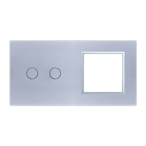 Panel szklany 2+G srebrny WELAIK ®