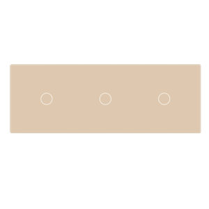 Panel szklany 1+1+1 ivory WELAIK ®