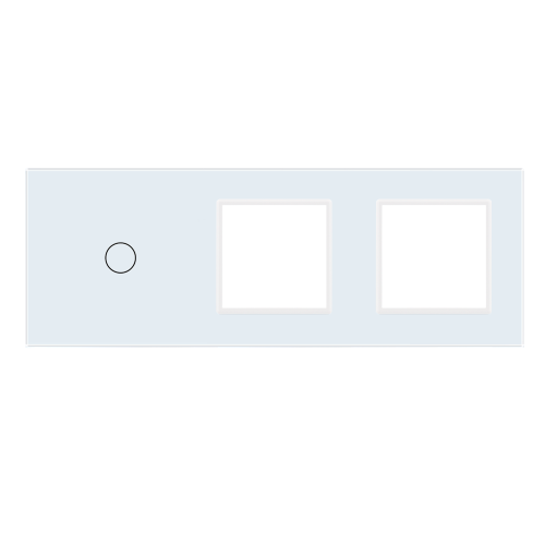 Panel szklany 1+G+G biały WELAIK ®