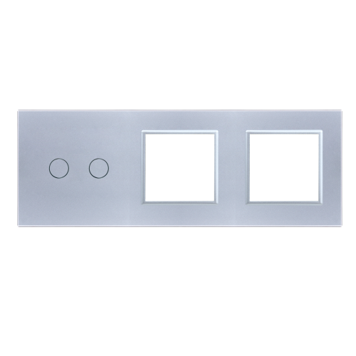 Panel szklany 2+G+G srebrny WELAIK ®