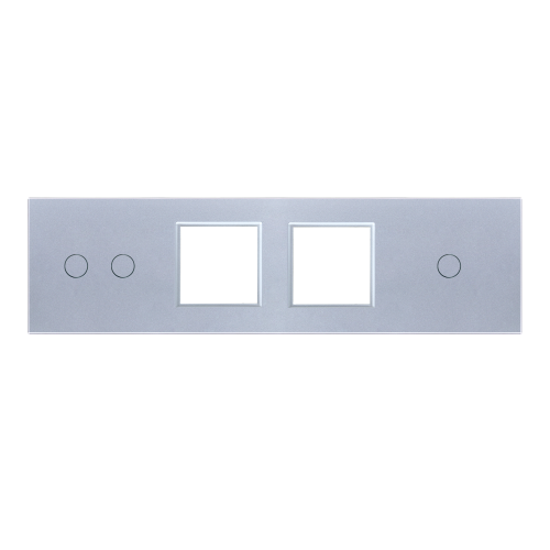 Panel szklany 2+G+G+1 srebrny WELAIK ®