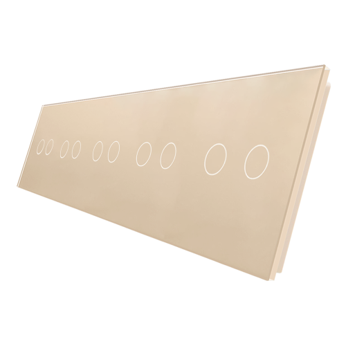 Panel szklany 2+2+2+2+2 ivory WELAIK ®