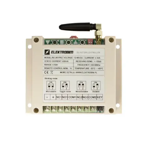 ZDALNY STEROWNIK DO SIŁOWNIKA ELEKTRYCZNEGO RC-2K PRO
