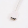 Złączka 10mm RGB 4 piny / zatrzask